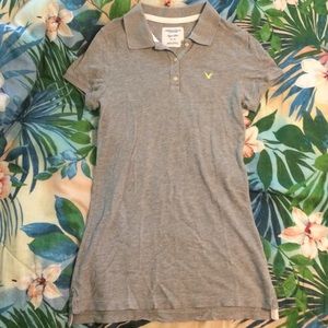 Grey polo shirt
